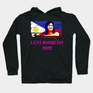 Leni Robredo For Philippine President, Kakampink, Let Leni Lead Hoodie